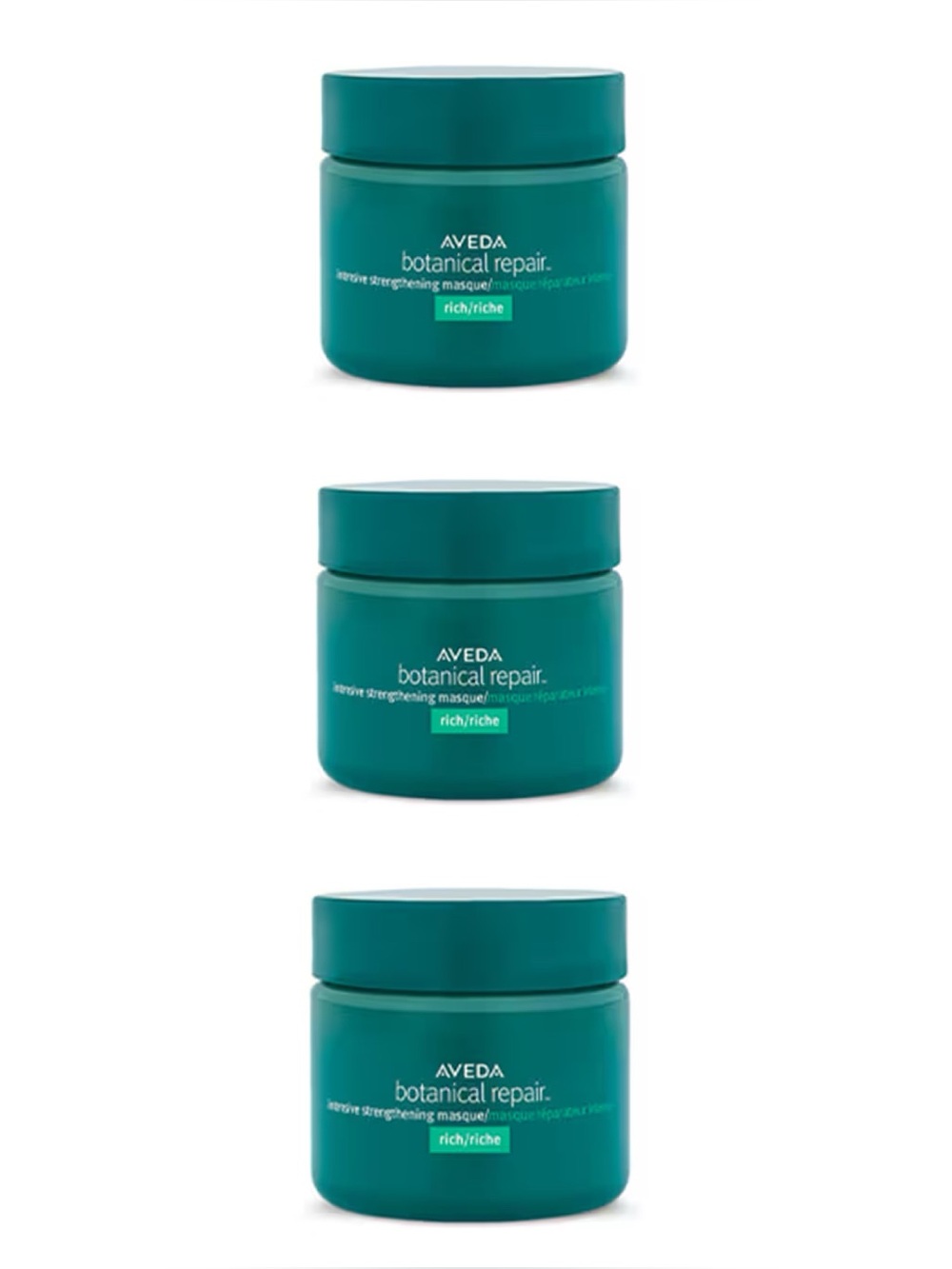 AVEDA Botanical Repair Intensive Strengthening Masque - Travel size x 3